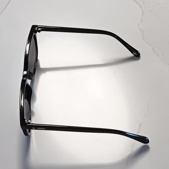 FOSSIL Sunglasses Black Frame and Lens FW218 NEW - Picture 6 of 10